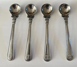 4er Set Vintage Löffel Blumenmuster - Bild 1 von 2