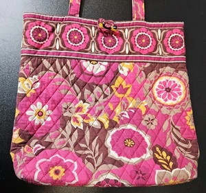 Bolso de Mano Vera Bradley Floral Acolchado Doble Correa - Imagen 1 de 8