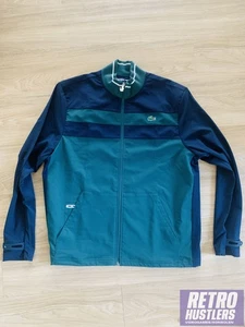 Lacoste Sport Jacke Herren Trainigsjacke Jacket Kurzmantel Gr. XL GRÜN Blau - Bild 1 von 11