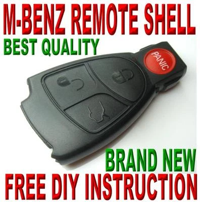BRAND NEW MB MERCEDES BENZ REPLACEMENT KEYLESS ENTRY REMOTE SMART KEY SHELL CASE - Image 1 of 3