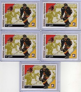 PK P.K. SUBBAN 07/08 ITG H&P RC Pre-Rookie Lot of (5) #77 Belleville Bulls Cards
