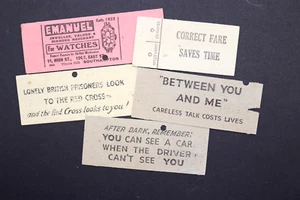 213 BIGLIETTI AUTOBUS VINTAGE ORGE ROSSA 85C PASS STUBS - Foto 1 di 7