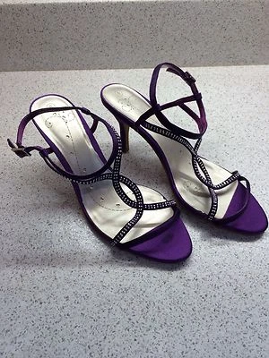 BHS Emma Bridesmaid Shoes Purple Size 8 - Image 1 of 3