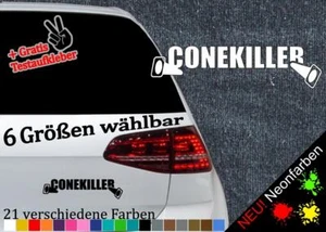 Conekiller Sticker Aufkleber Farhrschule Anfänger Driften JDM Tuning Fun Kleber - Bild 1 von 110