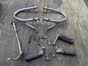 1975 BMW R75/6 OEM CRASH BARS KICK STAND FRONT REAR FOOT PEGS - Picture 1 of 15