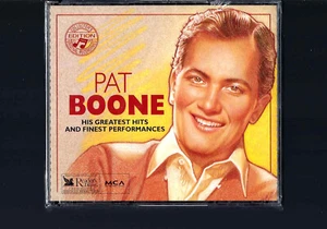 Pat Boone HIS GREATEST HITS & FINEST PERFORMANCES 3-DISC CD NEU & VERSIEGELT - Bild 1 von 2