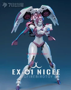Perfect Big Firebird Build Ex-O1 Nicee 19cm Action Figure New Toy In Stock - Picture 1 of 8
