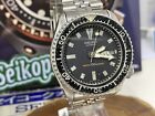 Seiko Men's Black Watch 7002-7001 Used Survivor Classic Automatic Diver