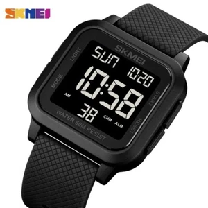 SKMEI 1894 Military Digital Watch for Men Waterproof Mens Electronic Shockproof - Picture 1 of 17