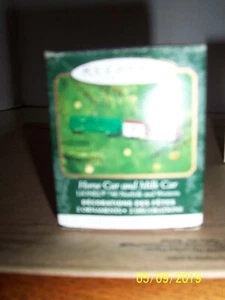 HALLMARK KEEPSAKE MINI ORNAMENT -Horse Car & Milk Car 746 Norfolk & Western 2000 - Picture 1 of 1