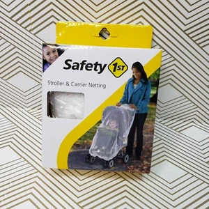New Safety 1st Stroller Carrier Netting Bug Mesh Cover for Babies Toddlers White - Picture 1 of 4
