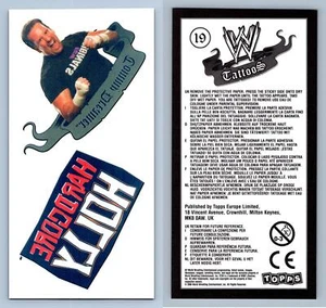 WWE Tattoos #19 Topps 2008 Tattoo / Transfer - Picture 1 of 1