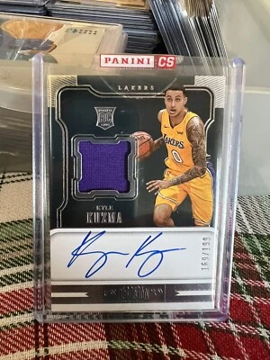Kyle Kuzma 2017-18 Panini Dominion Jersey RC Autograph Auto /199 Sealed - Image 1 of 2