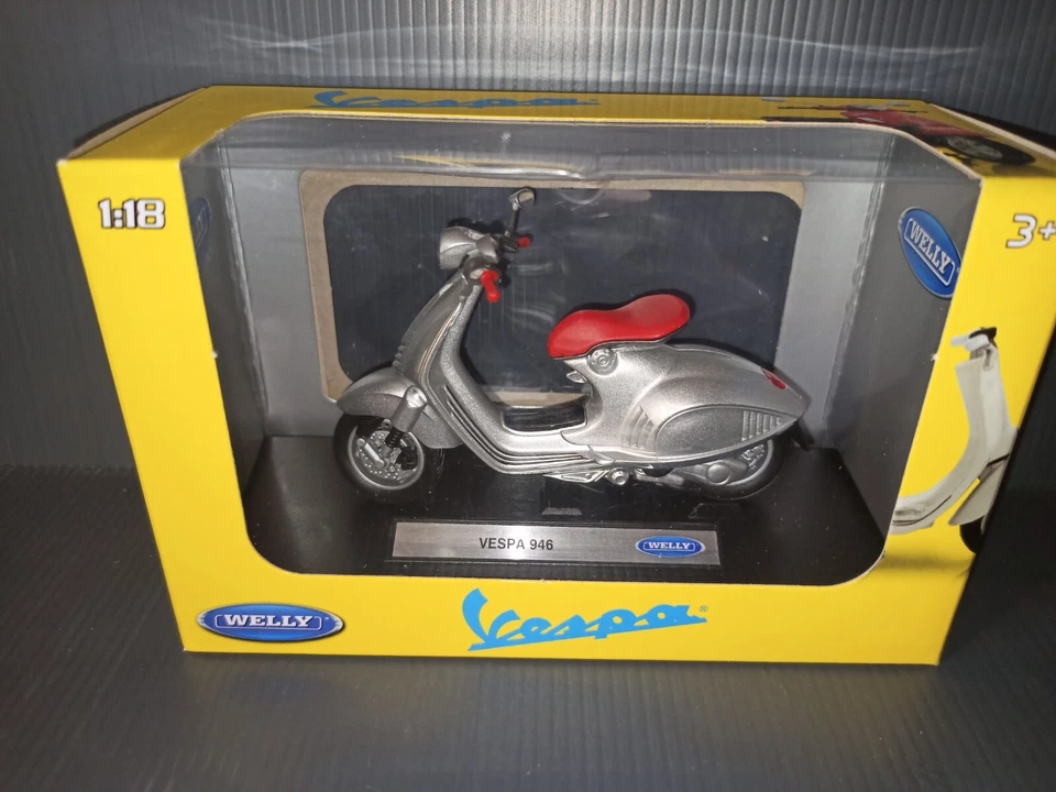 Moto Vespa Welly 1 18 39178 8014966391784 Globo S.p.a.