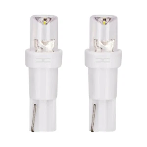 Bombilla LED 12V 1.2W T5 W2X4.6D Cuña Blanco Coche Tablero Luz Número Placa - Imagen 1 de 1