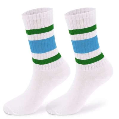 Мужчины женщин экипажа носки старой школы туфли классический 3 полоски ретро Athletic повседневный - Изображение 1 из 4