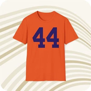 Ernie Davis Syracuse Orange #44 NCAA Jersey T-Shirt - Front & Back Print  - Picture 1 of 6