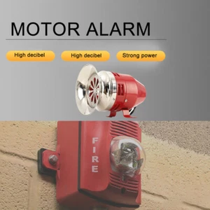 Industrieller Sirenenalarm Zubehör Alarmsirene 120dB für Alarmanlage Haus Garage - Bild 1 von 14