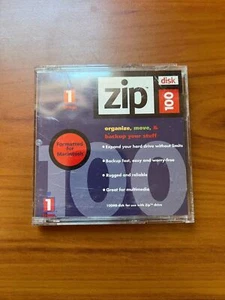Neue Iomega Zip 100 Festplatte formatiert für Macintosh neu in Jewel Case - Bild 1 von 3