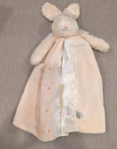 Best Friends Bunnies By The Bay Satin Lovey Karotten hellbraun Sicherheitsdecke Hase  - Bild 1 von 7