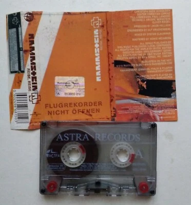 Rammstein ‎– Reise Reise Cassette Ukraine Tape Astra Астра Foto 1 de 2