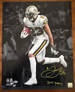 Marshon Lattimore Autographed New Orleans Saints 2017 DROY 16X20 Photo Beckett - Picture 1 of 2