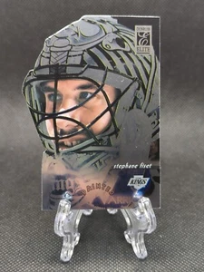 1996-97 Donruss Elite Painted Warriors Promo /2500 Stephane Fiset #10 - Picture 1 of 2