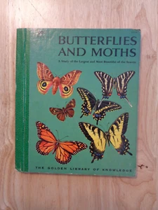 Butterflies & Moths by Richard A Martin 1958 HC - Picture 1 of 1