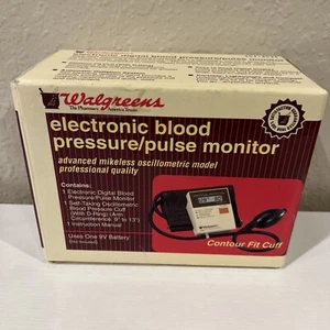 WALGREENS ELECTRONIC BLOOD PRESSURE/PULSE MONITOR MODEL 83 NOS IN ORIGINAL BOX - Picture 1 of 16