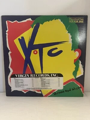 DRUMS AND WIRES by XTC Vinyl LP  Album 1979 Virgin Records RARE Promo EX - Image 1 of 4