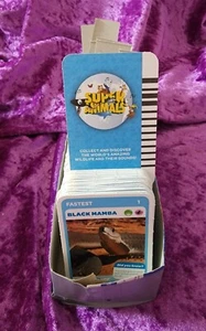 Woolworths Super Animals Cards - (Blue) SAVE up to 50% - Picture 1 of 1