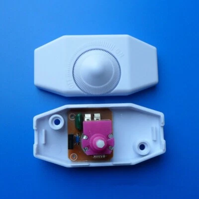 1A 220V 15-60W 904 AC Manual Knob Floor Table Lamp In Line Dimmer Switch 2Pcs - Image 1 of 4