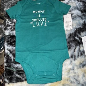 Carter’s Mommy is Spelled L.O.V.E 12m Brand New 🆕 With Tags - Picture 1 of 23