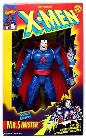 X-Men MR Sinister 10 Deluxe Edition Action Figure Toy Biz by Marvel Cover