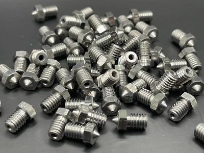 Boquilla de carburo de tungsteno West3D's Undertaker (V6, Volcano, Bambu, MK8, K1) Foto 1 de 2