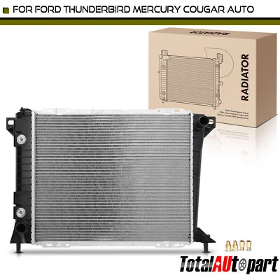 Radiator with Transmission Oil Cooler for  Ford Thunderbird 89-93 Mercury Cougar - Image 1 of 4