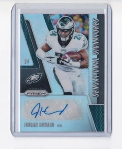 JORDAN HOWARD 2019 PRIZM SILVER PRIZM PARALLEL SENSATIONAL SIGNATURES AUTOGRAPH - Picture 1 of 23