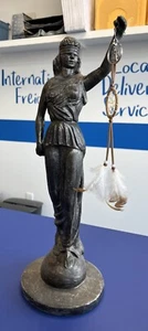 LADY JUSTICE STATUE 18 INCHES - Picture 1 of 7
