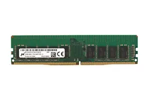 Micron 16GB 2Rx8 PC4-2400T-EE1-11 ECC Unbuffered Memory MTA18ASF2G72AZ-2G3B1ZI - Picture 1 of 3