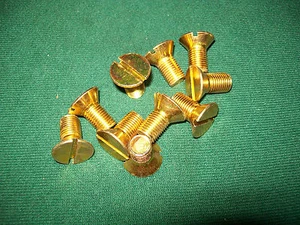 Delco Generador Tornillos Bobina de Campo Ranurado Cabeza Plana Lote de 10 Roscas Finas 3/8 24 - Imagen 1 de 1