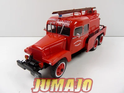 CPF97 Camion 1/43 Hachette IXO Pompiers : GMC Cabine double citerne feux de forê
