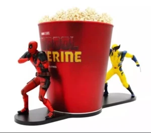 Deadpool & Wolverine 130oz Popcorn Dose mit Figuren Limited Edition IN HAND - Bild 1 von 7