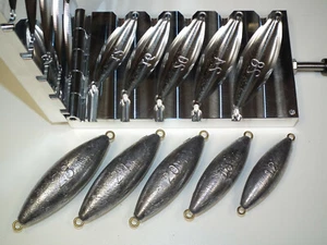 Saltwater Trolling Sinker mold 12, 16, 20, 24, 28oz CNC Aluminum Trol - Picture 1 of 5