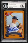 2002 Topps Traded Prospects Mark Teixeira #T169 BAS BGS Authentic Auto