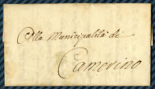République ROMAINE - Lettre de TOLENTINO pour CAMERINO - 1798