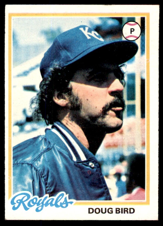 1978 TOPPS DOUG BIRD KANSAS CITY ROYALS #183 - Image 1 of 2