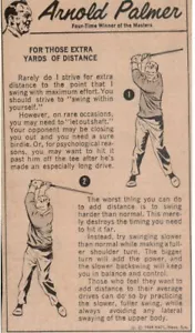 1969 "Arnold Palmer" "4-Time Masters Winner" Golf Newspaper clip 6x3.5” 2D22 - Picture 1 of 1