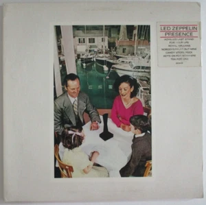 Led Zeppelin,  "Presence",  Rock LP,  Swan Song Records,  No Barcode (1976) - Picture 1 of 6