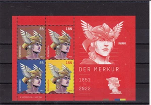 Österreich 2022 - ANK Block 134 - Der Merkur: 1851 - 2022 ** - Bild 1 von 1