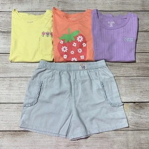 Girl Lot Of Clothes Size 10 For Spring And Summer. NWT! Colorful, Casual, - Picture 1 of 13